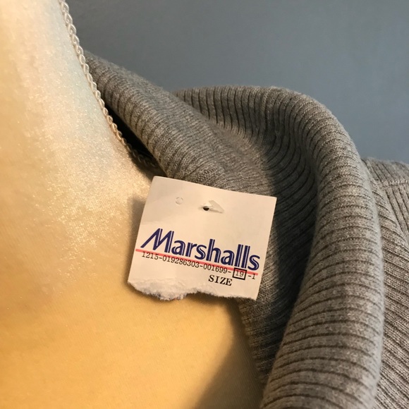 3/$25 Take out sweater dress with cowl neck gray - Picture 5 of 6